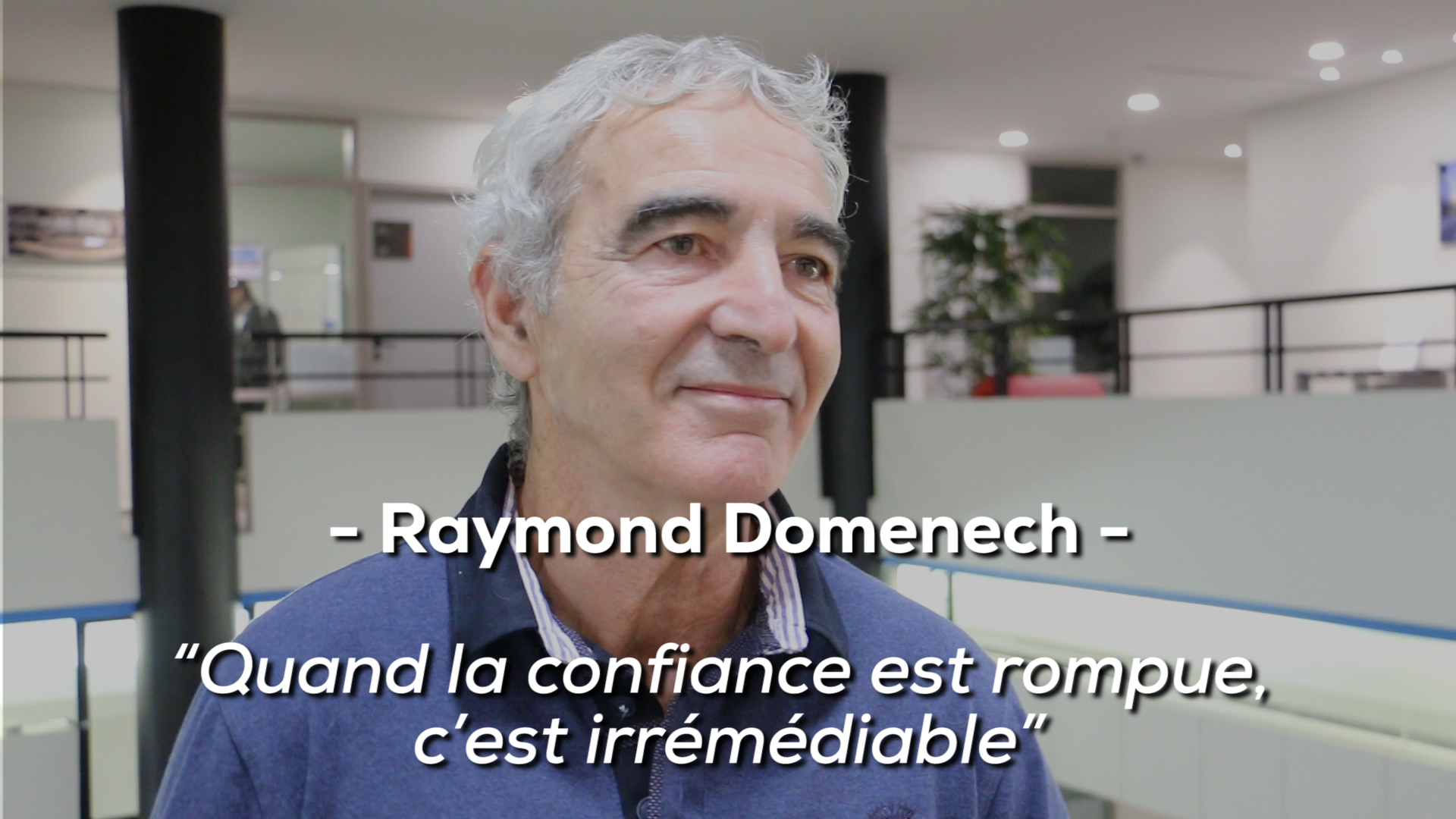 Raymond Domenech : “Quand la confiance est rompue, c’est irrémédiable”