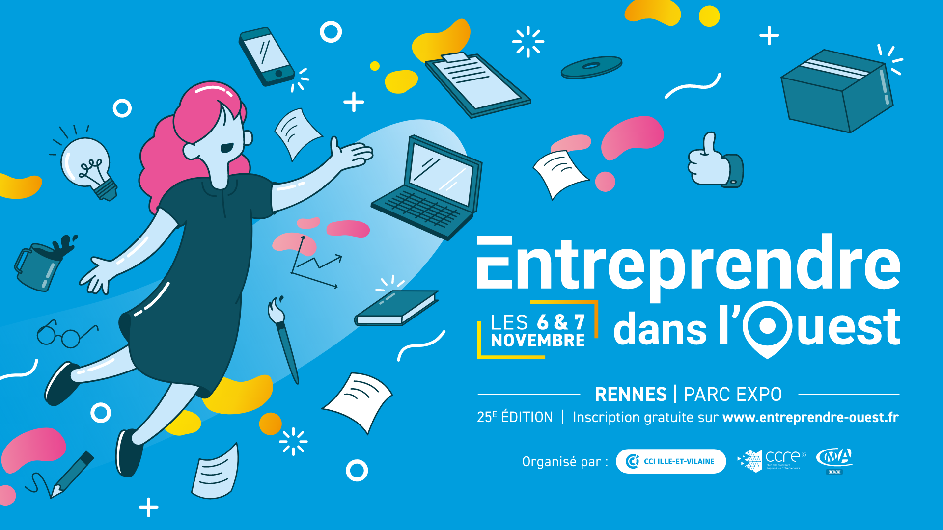 Entreprendre dans l’Ouest : le rendez-vous facilitateur de tous les projets des entrepreneurs en Bretagne et dans l’ouest