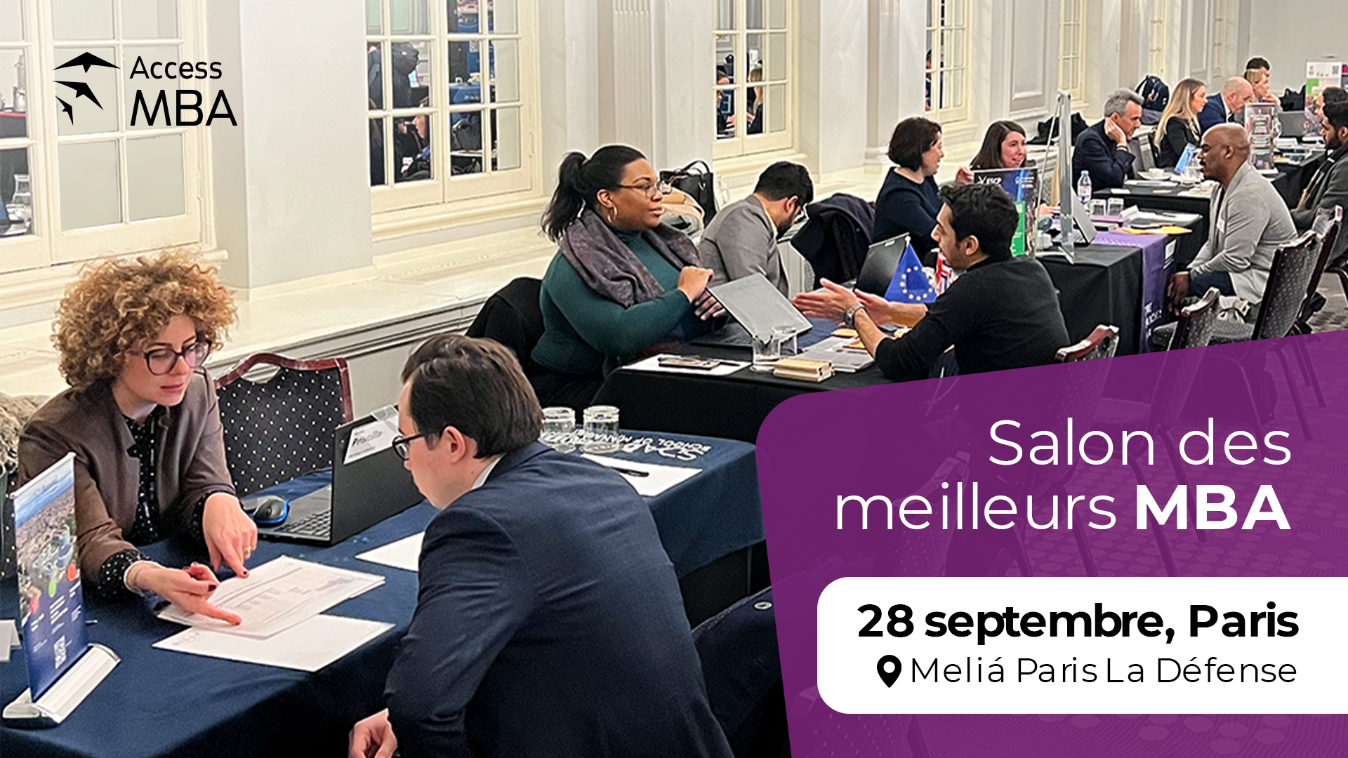 Développez votre potentiel ! Trouvez le MBA ou EMBA qui vous correspond le 28 septembre à Paris
